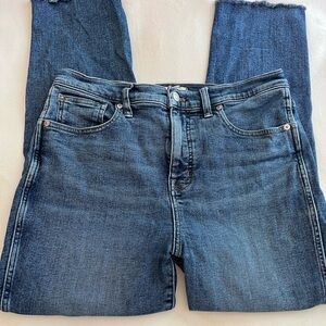 Madewell Women's Stovepipe Jeans size 29